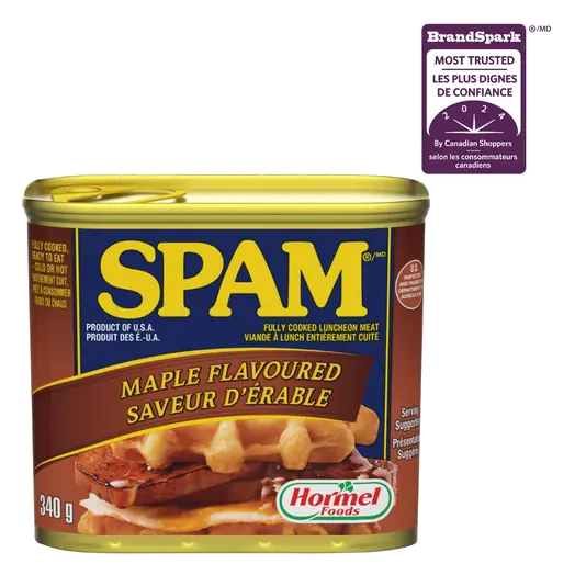 Spam Fully Cooked Luncheon Meat Maple 340 g