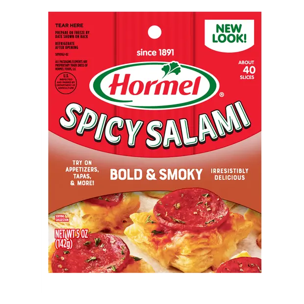 Spicy Salami Sliced