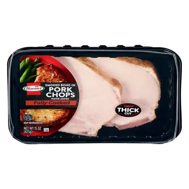 Thick Cut Fully Cooked Bone-in Smoked Pork Chops