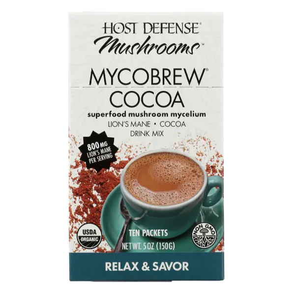 Mycobrew Cocoa Relax & Savor Drink Mix
