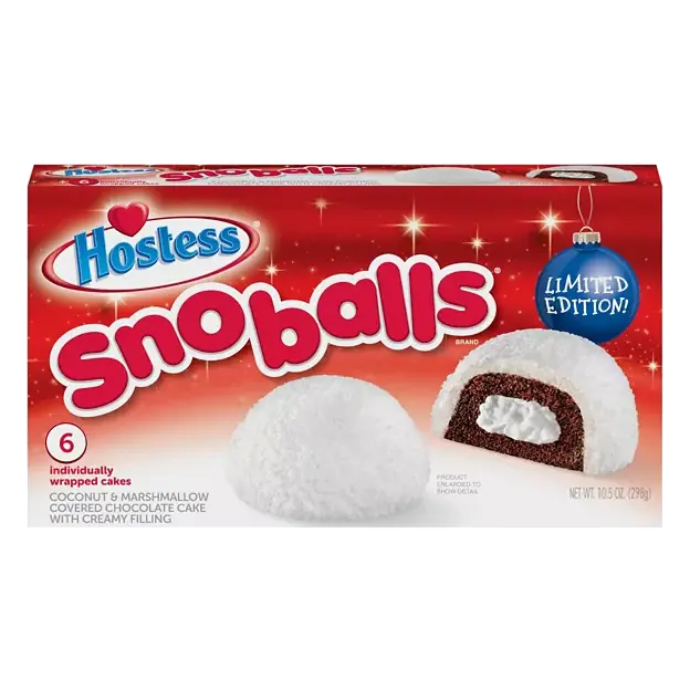 Coconut & Marshmallow Covered Snoballs