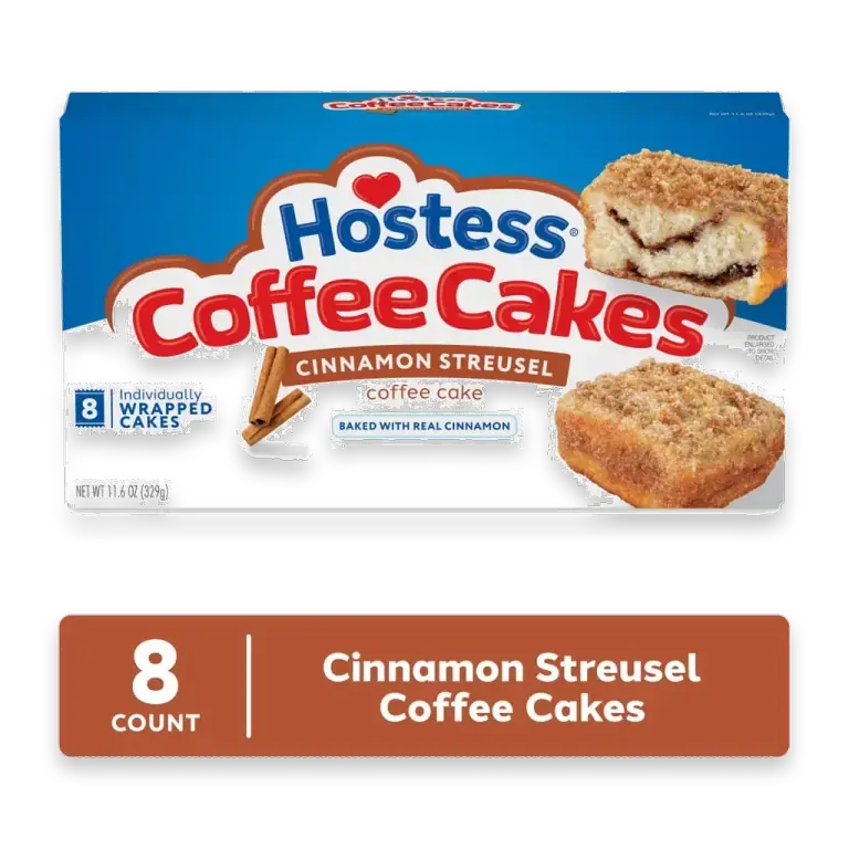 Coffee Cakes, Cinnamon Streusel Snack Cakes