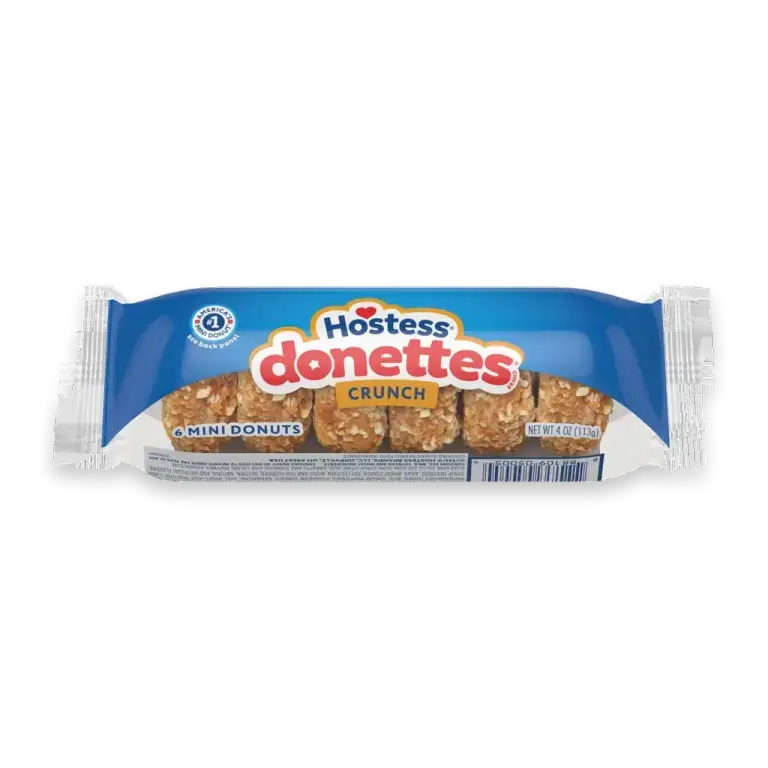 Donettes 4 Ounce Crunch Donut 6 Count SS FSH Each
