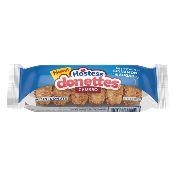 Donettes Mini Churro Donuts - 6 ct