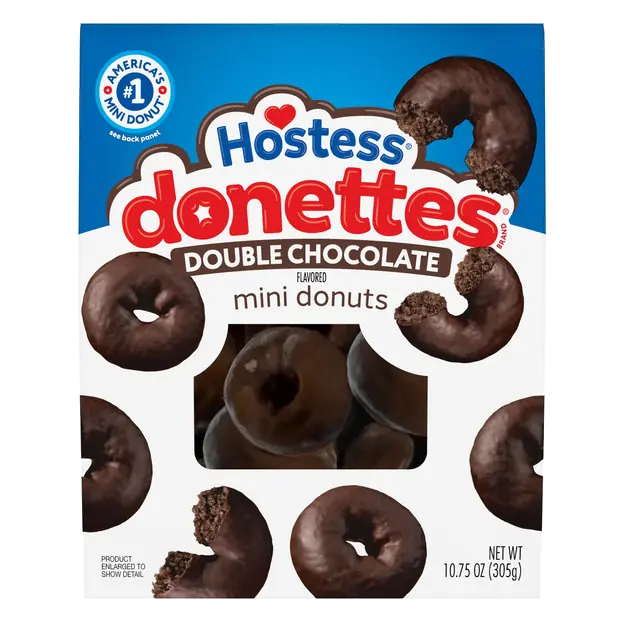 Donettes Mini Double Chocolate Donuts