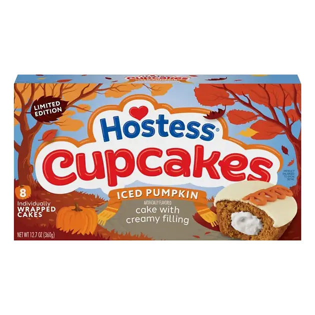 Iced Pumpkin Cupcakes