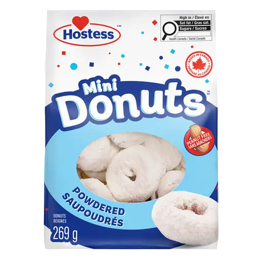 Mini Donuts Powdered 269 g