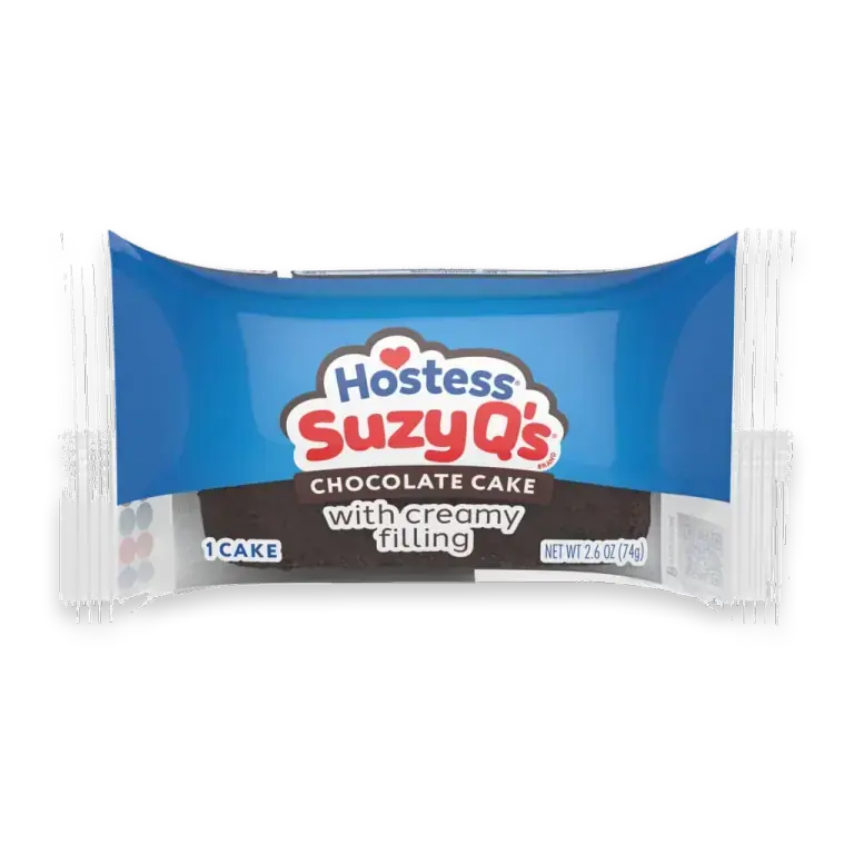 Suzy Q’s Chocolate Snack Cake with Creamy Filling