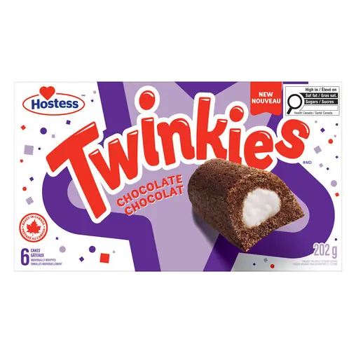 Twinkies Chocolate 6 Cakes 202 g