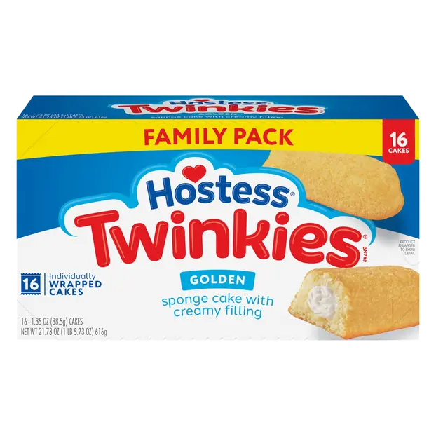 Twinkies Snack Cakes Family Pack - 16 ct