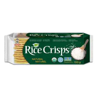 Organic Rice Crisps Original 100 g