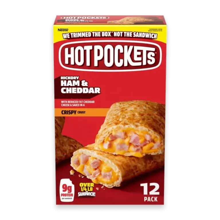 Hickory Ham and Cheddar Crispy Crust Frozen Snacks 12 Pack