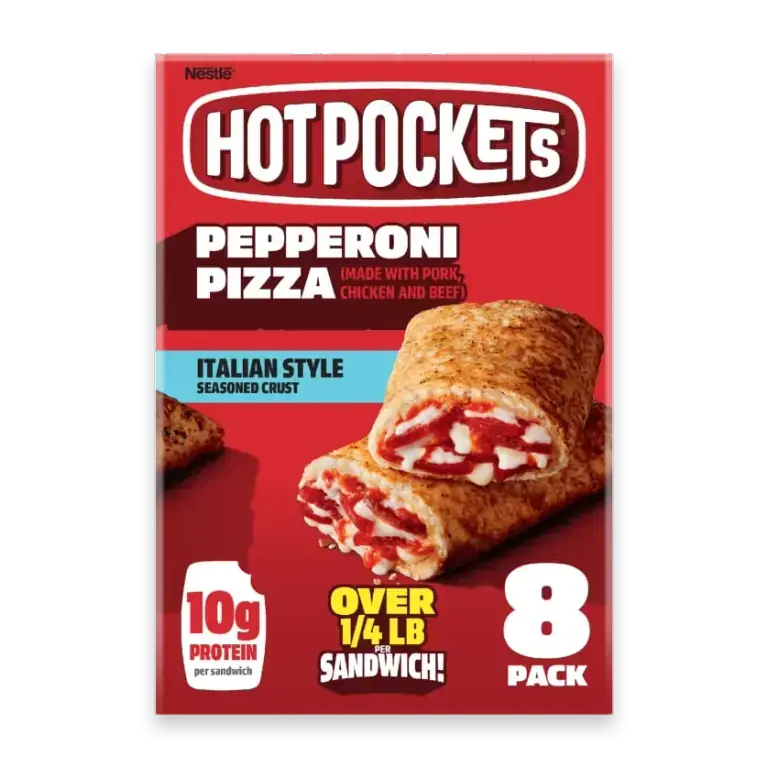 Pepperoni Pizza Italian-Style Seasoned Crust Frozen Meal