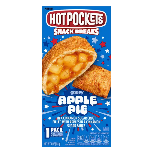 Snack Breaks Apple Pie Snack Size Sandwiches Frozen - 2 ct
