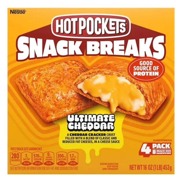 Snack Breaks Ultimate Cheddar Snack Size Sandwiches