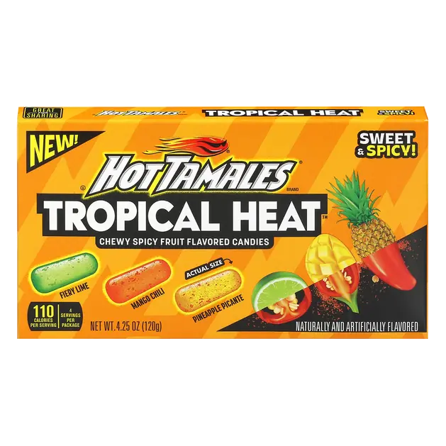 Tropical Heat Chewy & Spicy Fruit Flavored Candies