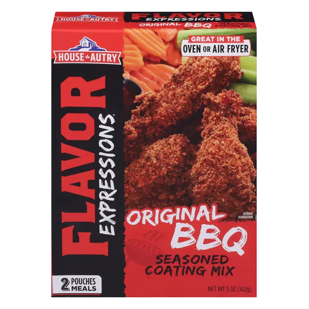 Flavor Expressions Original BBQ Seasoned Coating Mix - 2 ct