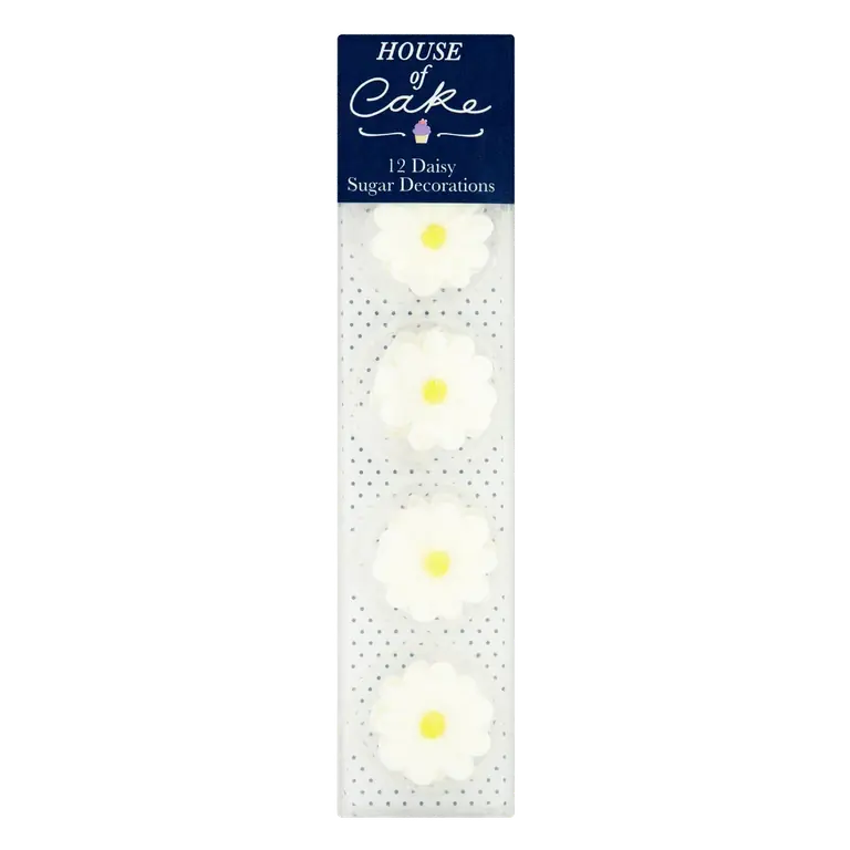 Daisies Sugar Piping x12