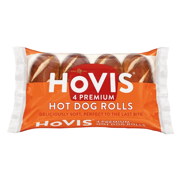 Premium Hot Dog Rolls 4 Pack