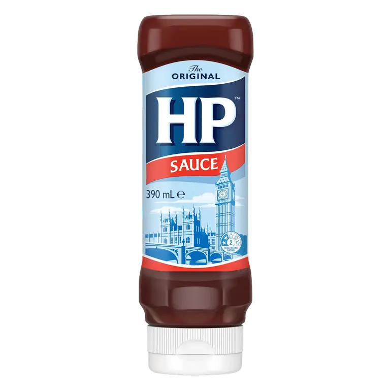 HP Sauce Original Top Down