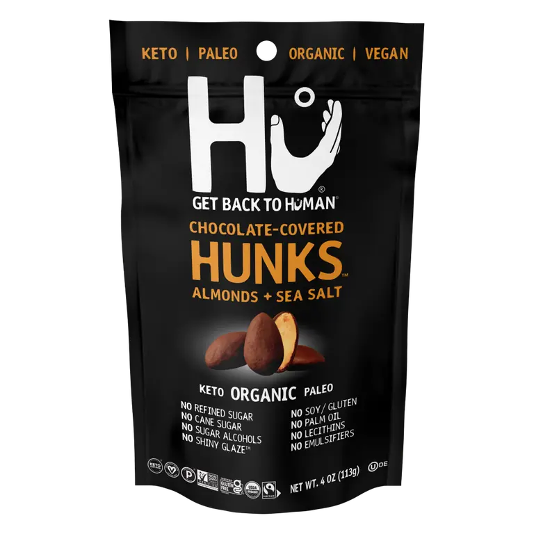 Almonds + Sea Salt Chocolate-Covered Hunks