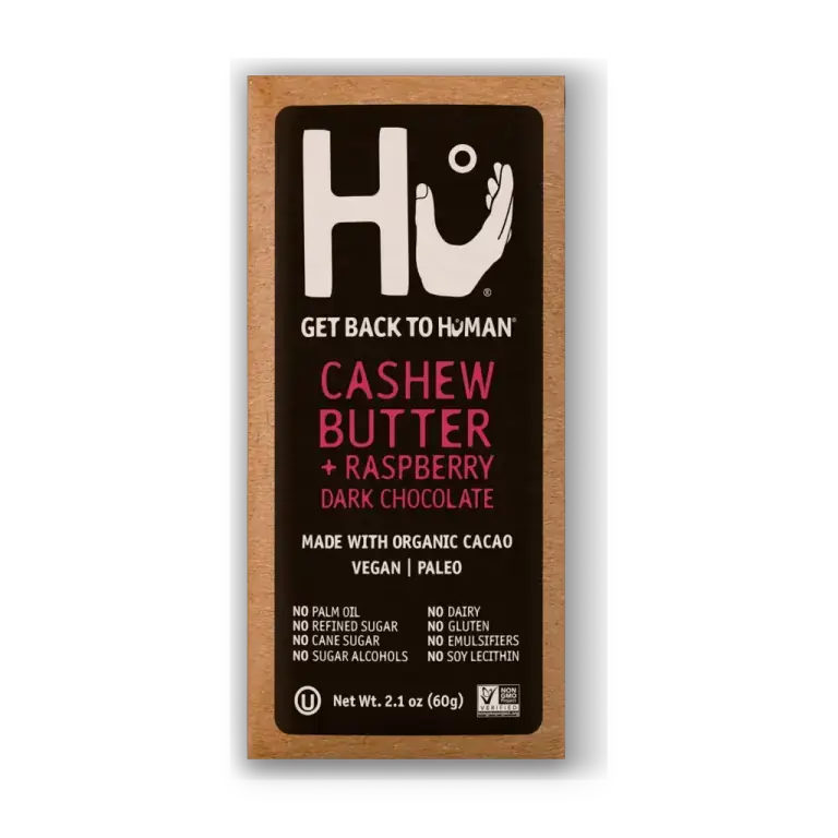 Hu Cashew Butter & Raspberry Jelly Dark Chocolate Bar