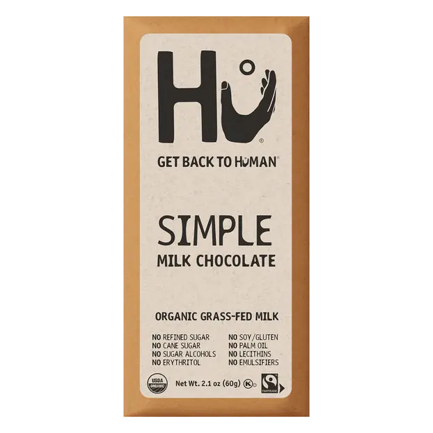Organic Simple Milk Chocolate Candy Bar