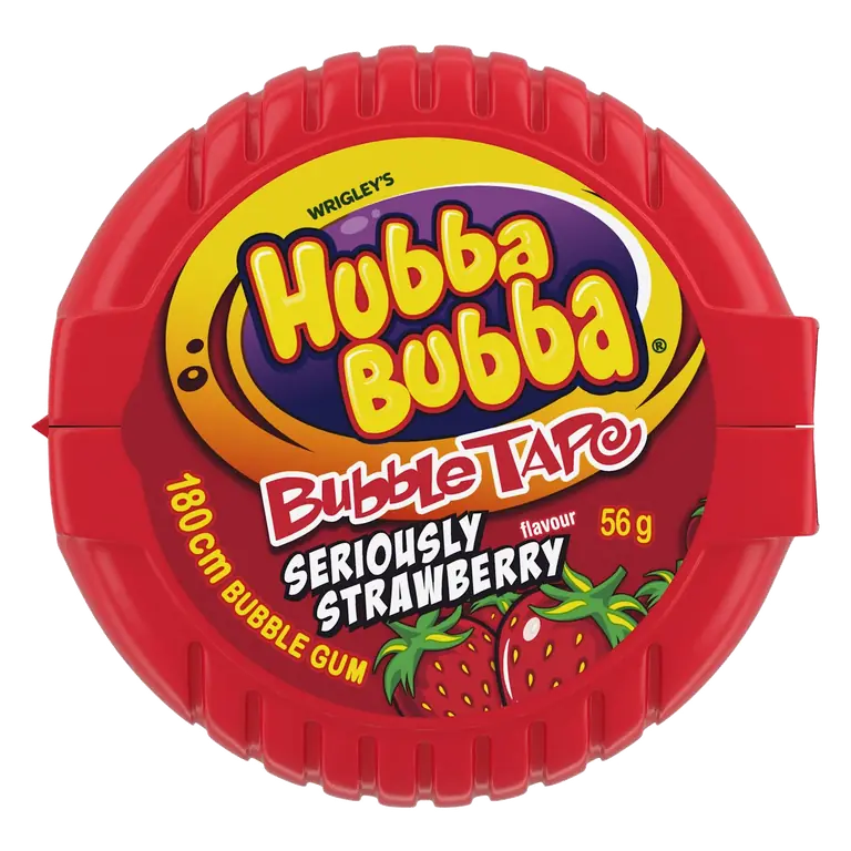 Seriously Strawberry Bubble Gum Tape