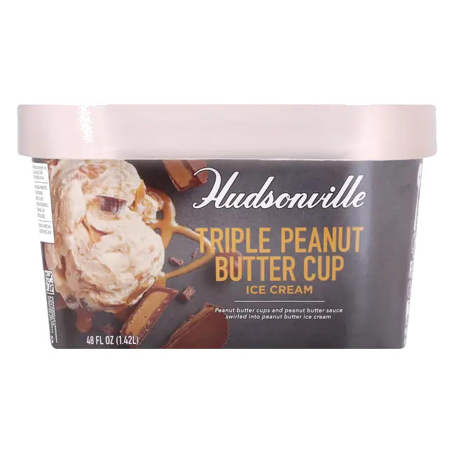 Hudsonville Triple Peanut Butter Cup Ice Cream