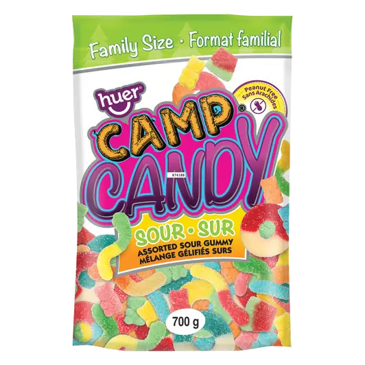 Huer Camp Sour Candy 700 g
