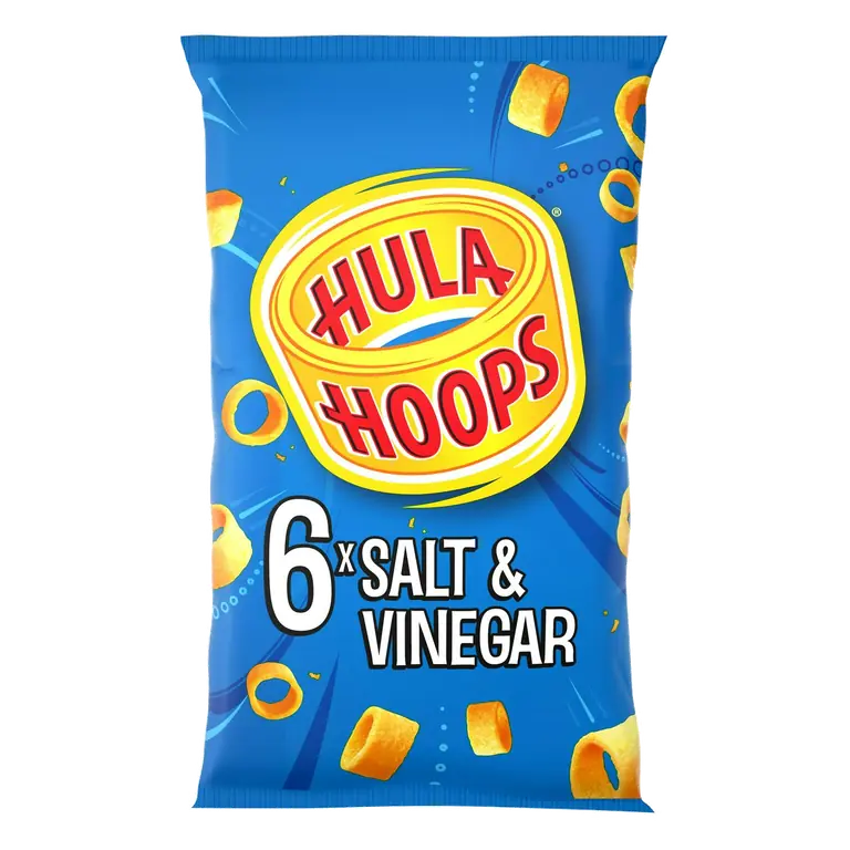 Salt & Vinegar Multipack Crisps x6