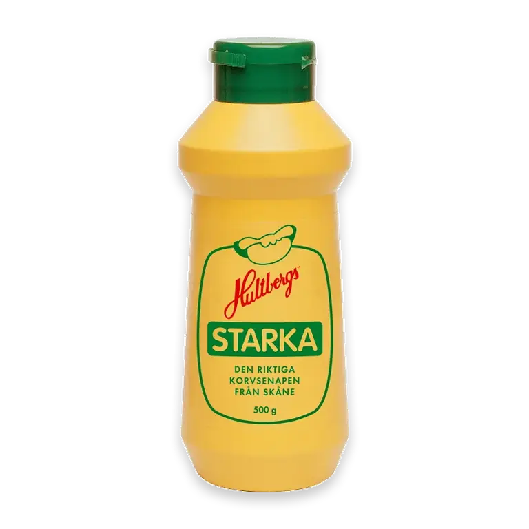 Korvsenap Stark 500g