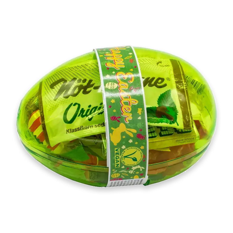 Påskägg med godis Vega 160g