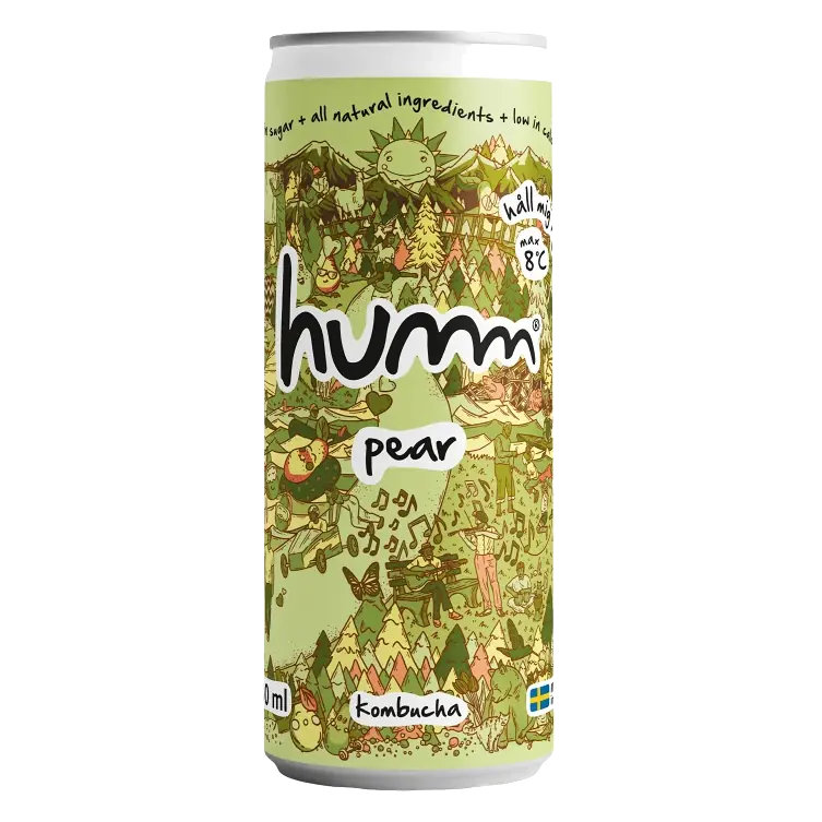 Kombucha Päron 0.5% 330ml