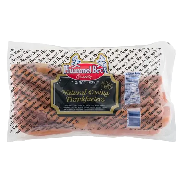 Natural Casing Frankfurters - 35 ct