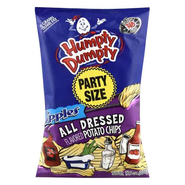 Ripples All Dressed Flavored Potato Chips Party Size
