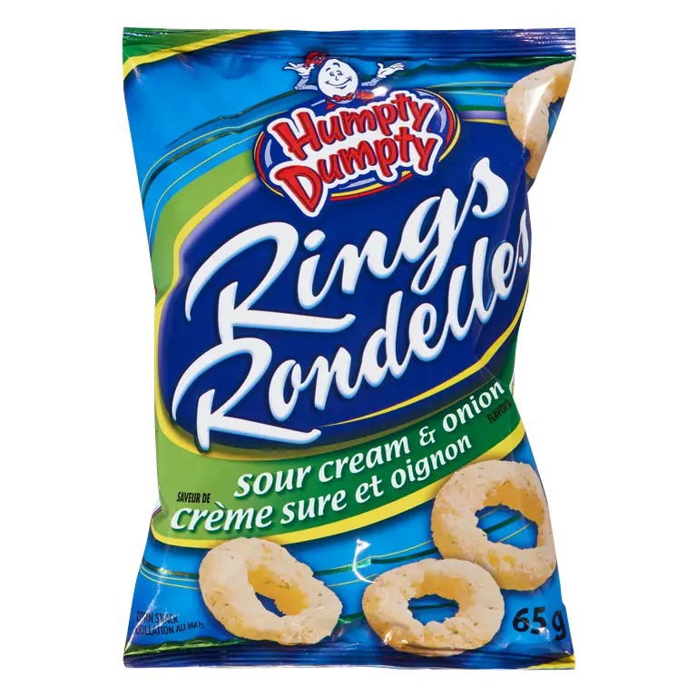 Sour Cream & Onion Rings 65 g
