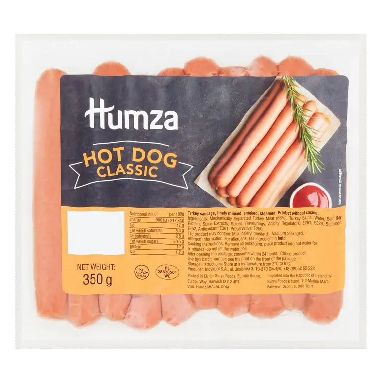 Classic Hot Dog 350g
