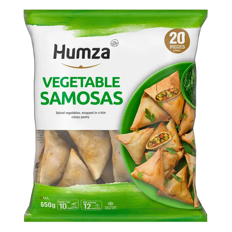 Frozen Vegetable Samosas 650g