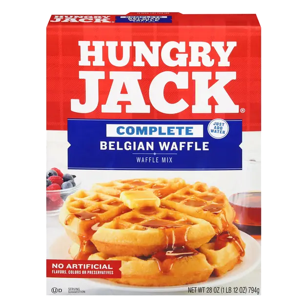 Hungry Jack Complete Belgian Waffle Mix