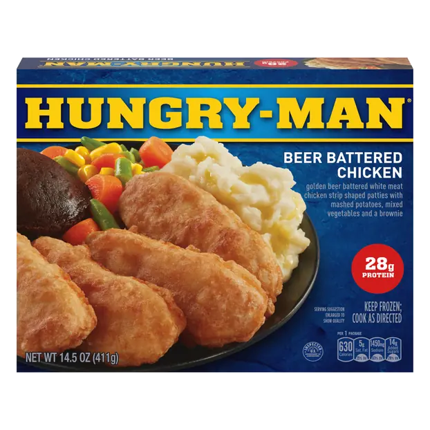 Beer Battered Chicken Protein Frozen Meal