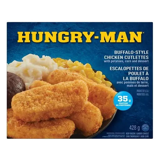 Frozen Entrée Buffalo Style Chicken 428 g