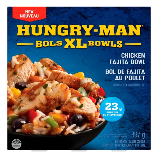 Frozen Meal XL Bowl Chicken Fajita 397 g