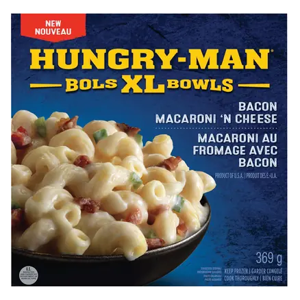 Mac Chs Bowl XL Frozen Dinner 368 g