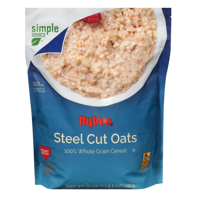 100% Whole Grain Steel Cut Oats
