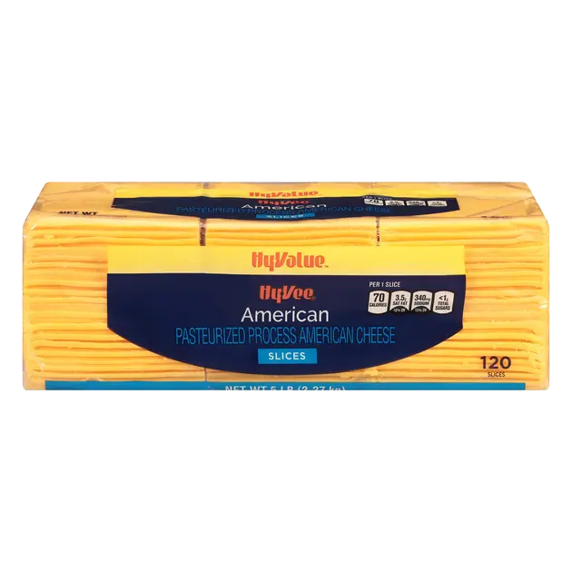 American Pasteurized Process American Cheese Slices