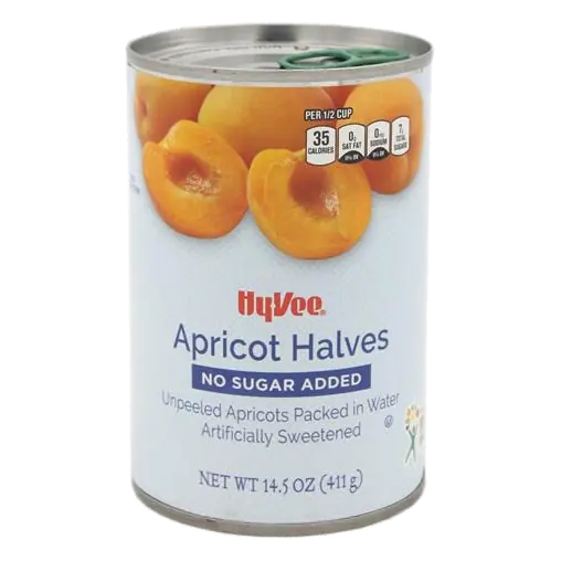 Hy-Vee Apricot Halves No Sugar Added