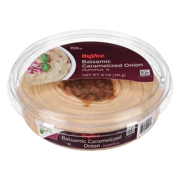 Balsamic Caramelized Onion Hummus