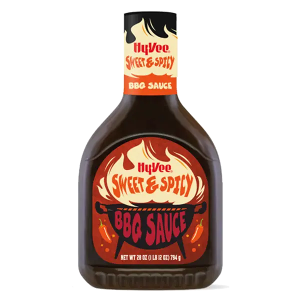Hy-Vee BBQ Sauce, Sweet & Spicy