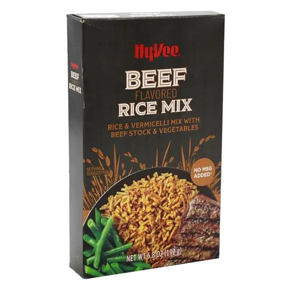 Beef Flavored Rice & Vermicelli Mix with Beef Stock & Vegetables
